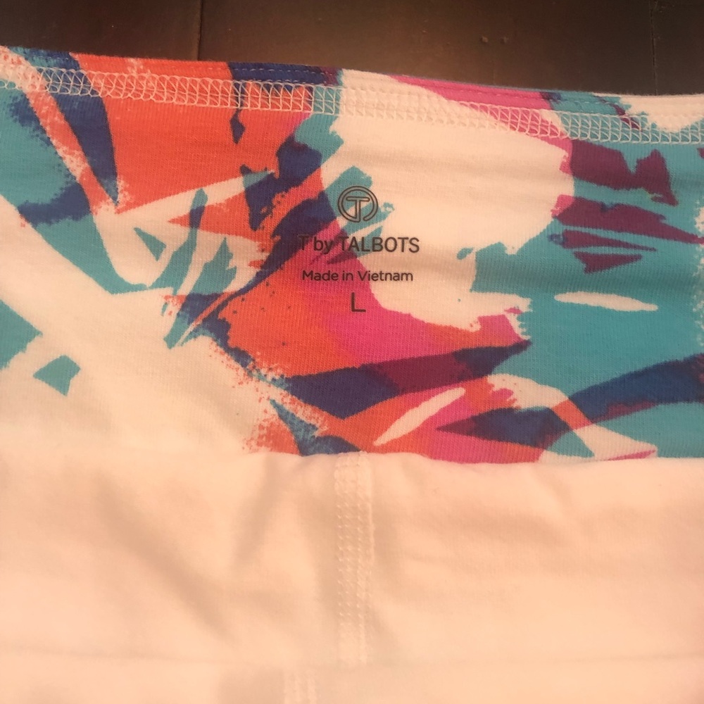 T by Talbots stretch skort L NWT - Picture 4 of 6
